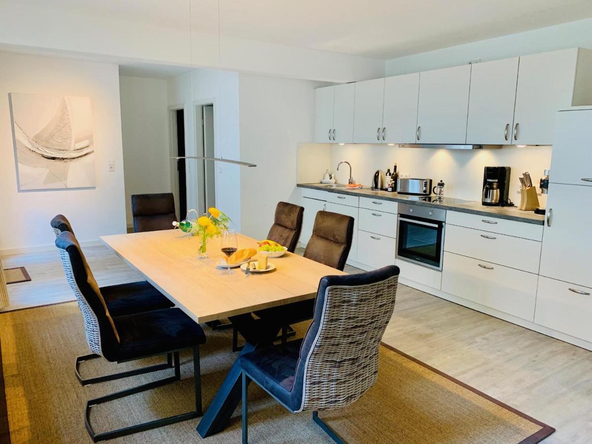Fewo1846 - Atrium - Luxurioese Wohnung Mit 3 Schlafzimmern Und Balkon Im Stadtzentrum Flensburg Ngoại thất bức ảnh